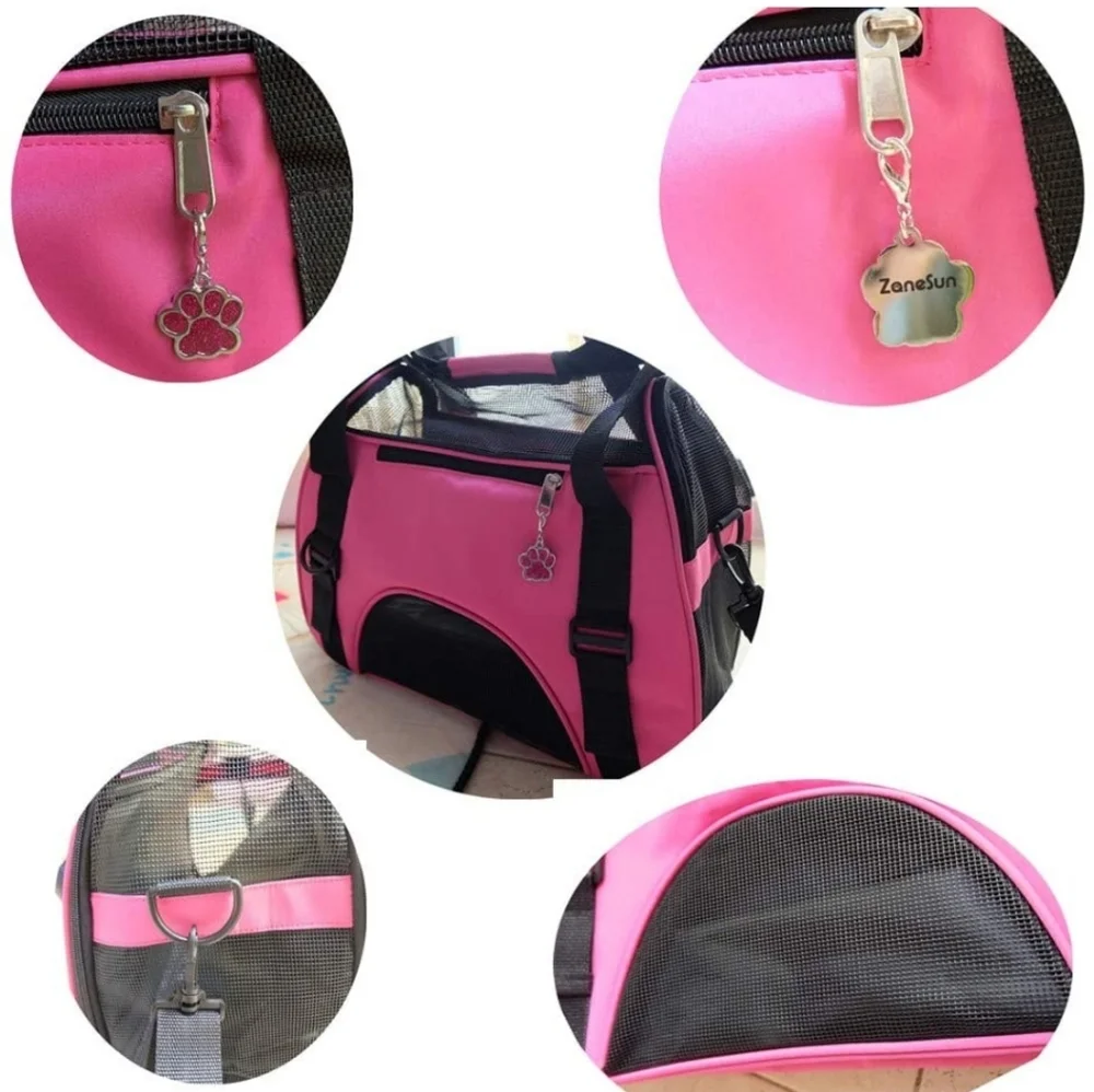 Zanesun Cat Carrier Portable and Foldable (Set of 2)